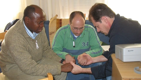 Foto del comienzo de la traducción