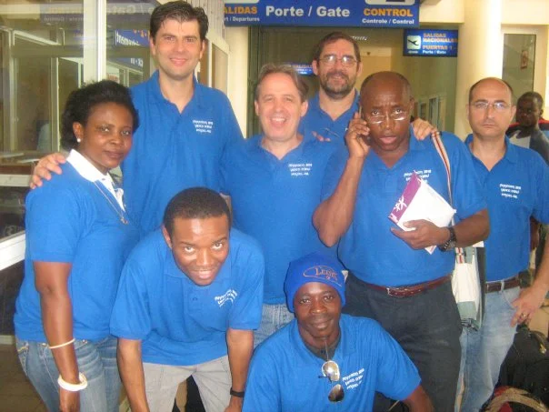 Foto misionero con la Junta Ejecutiva AD España