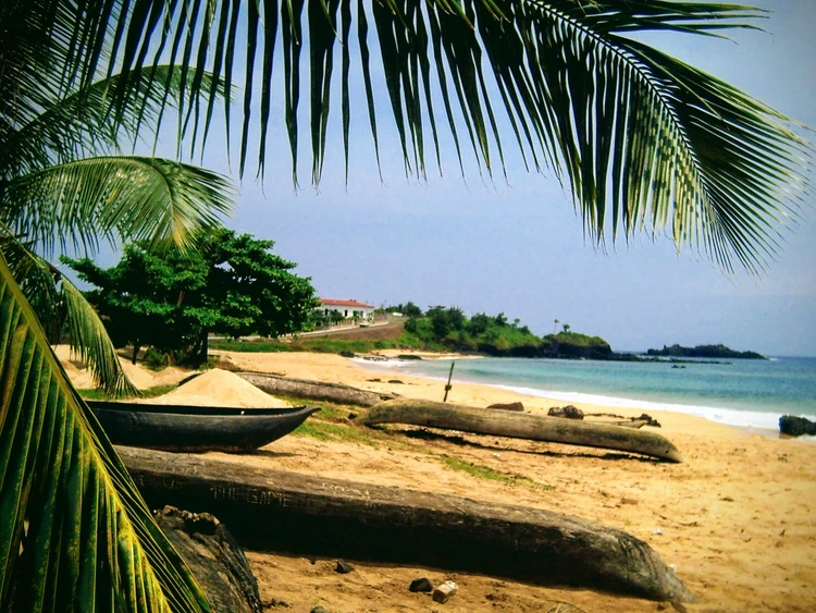 Foto de la vista de la playa de Bosai